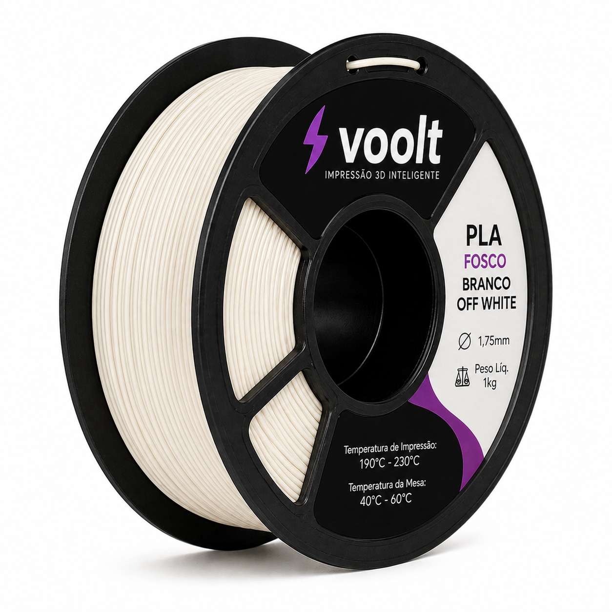 Voolt - PLA - Fosco  - Branco Off White