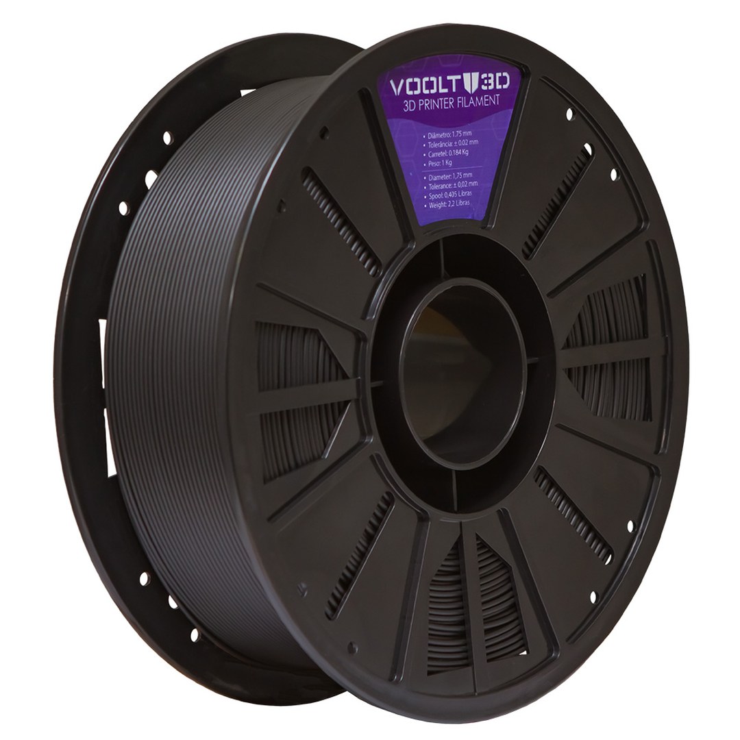 Voolt - PLA - Fosco - Preto