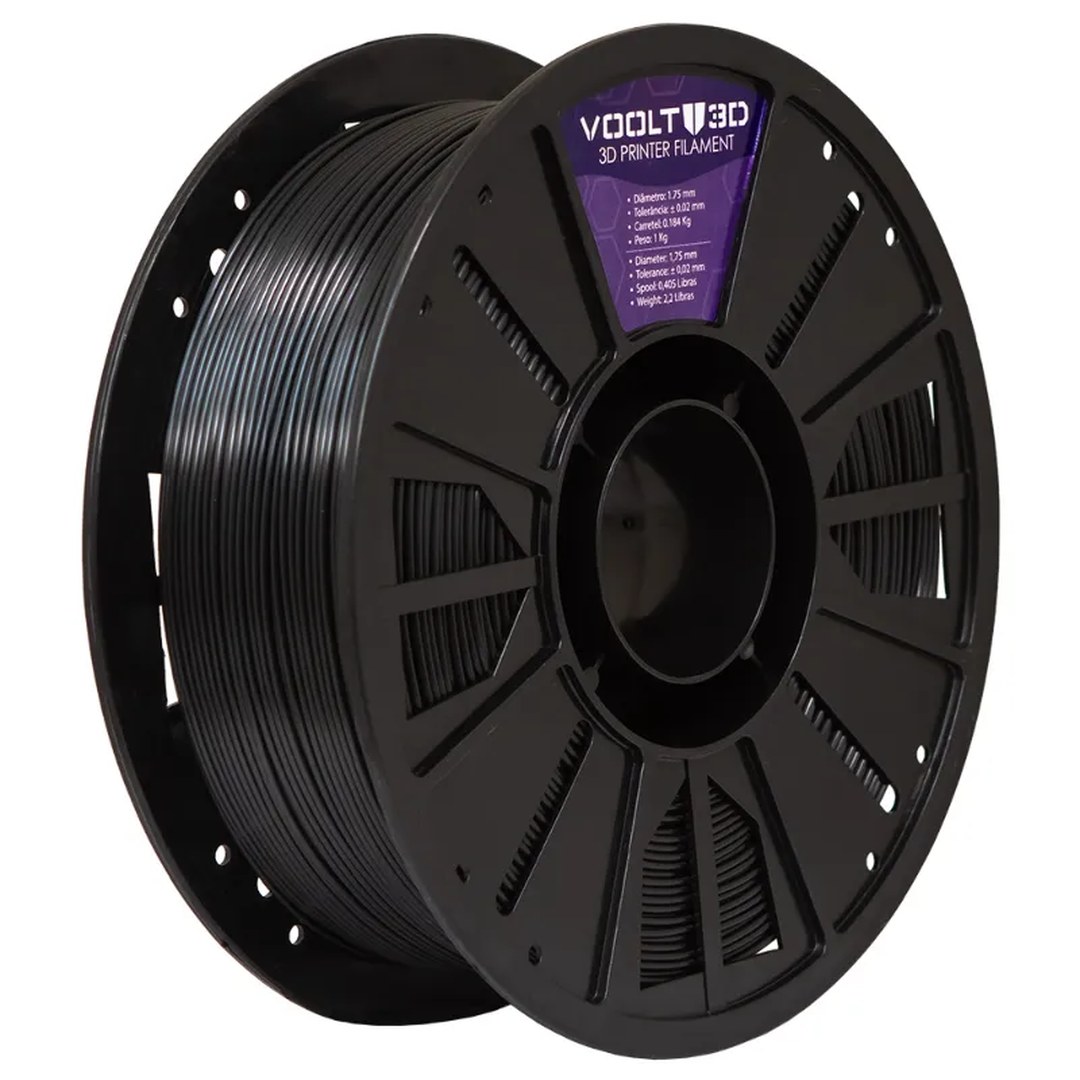 Voolt - PLA - Silk - Preto