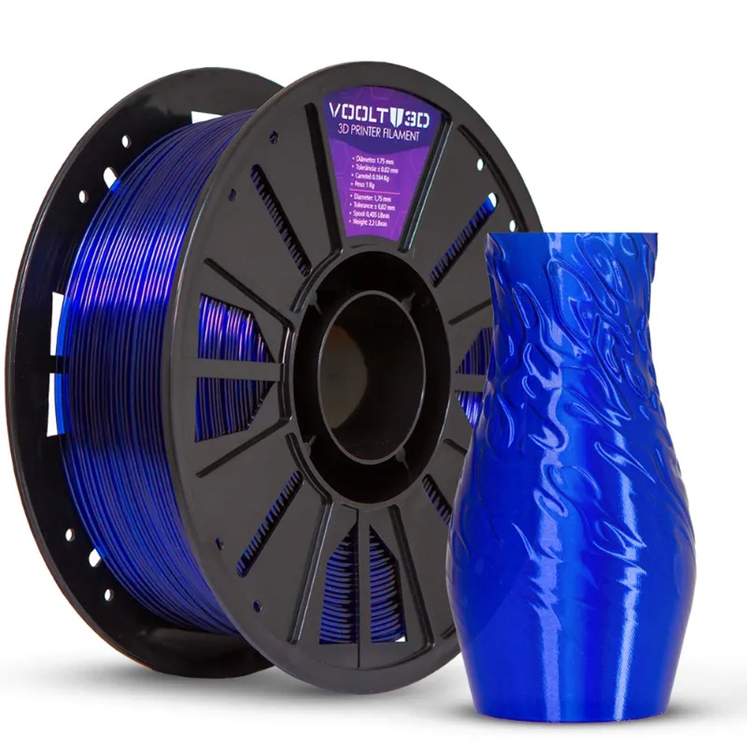 Voolt - PETG HF - Azul Marinho Translúcido