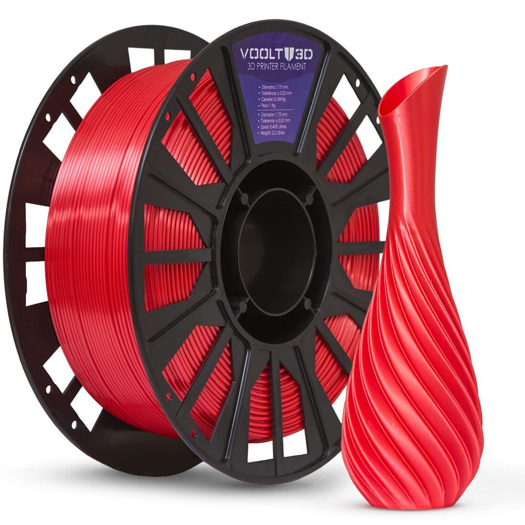 Voolt - PLA - Silk - Vermelho