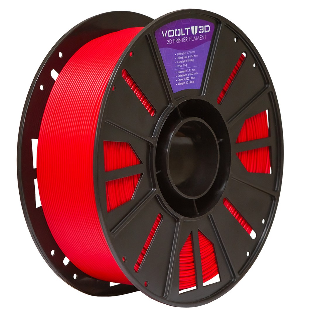 Voolt - PLA - Básico - Vermelho