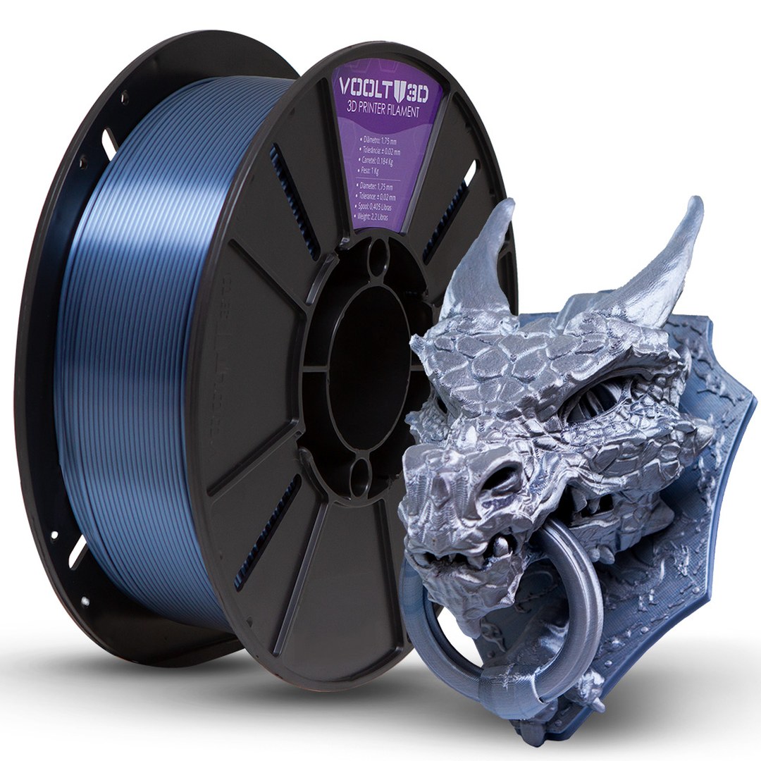 Voolt - PLA - Silk - Azul Titanium