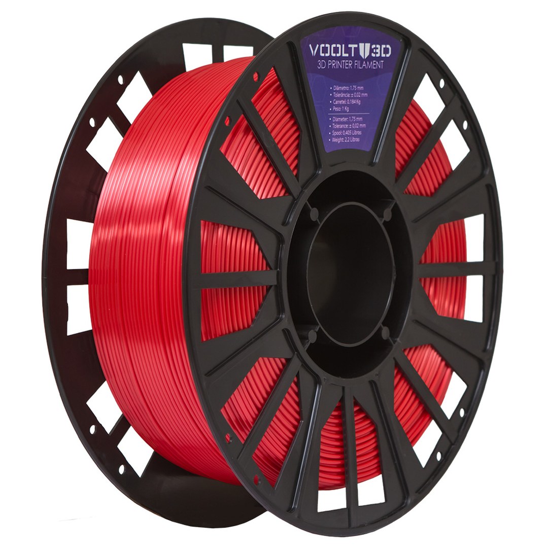 Voolt - PLA - Silk - Vermelho