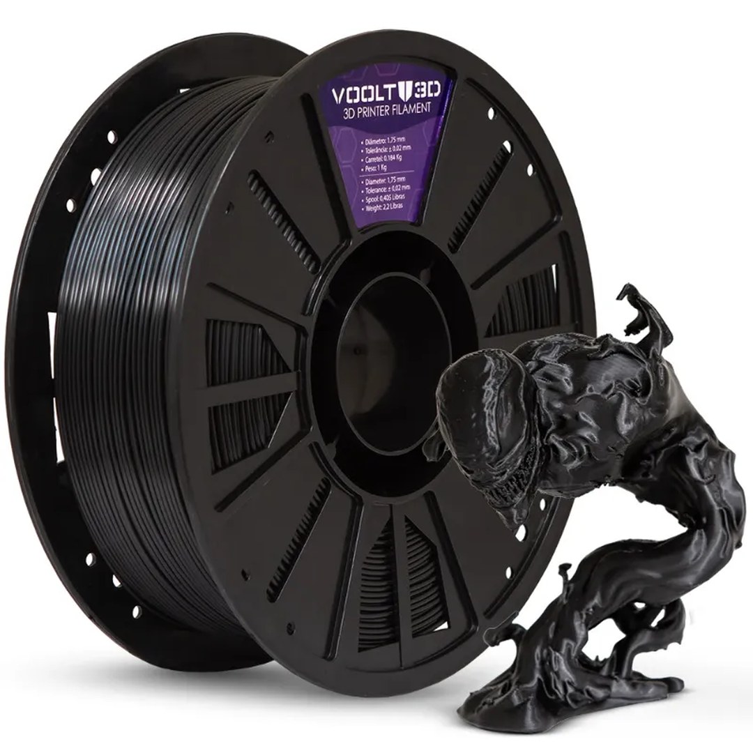 Voolt - PLA - Silk - Preto