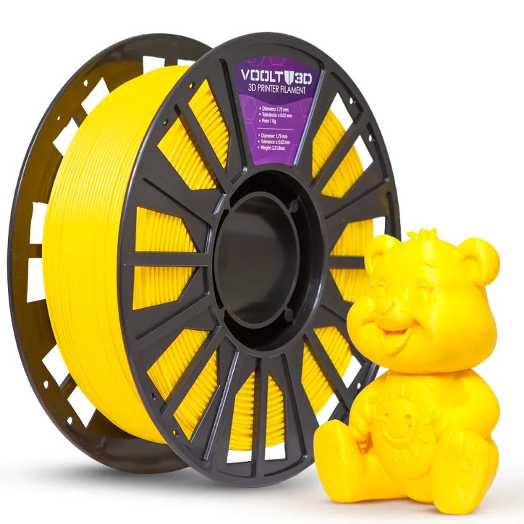 Voolt - PLA - Básico - Amarelo